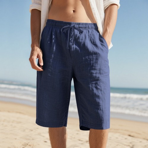 Leinen shorts herren - leinen,