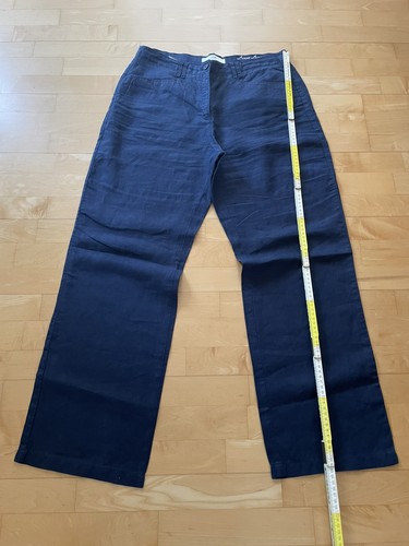 Brax leinenhose dunkelblau - leinenhose,,