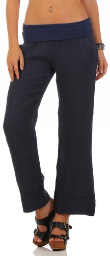 Damen leinenhose - damen, im