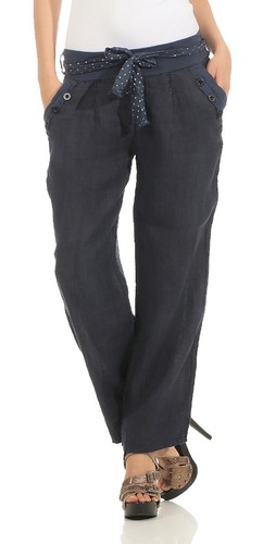 Leinenhose damen hose 100 - leinenhose,