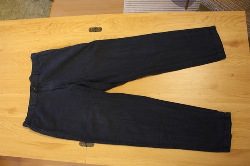 Uniqlo leinenmix hose - leinenmix, navy
