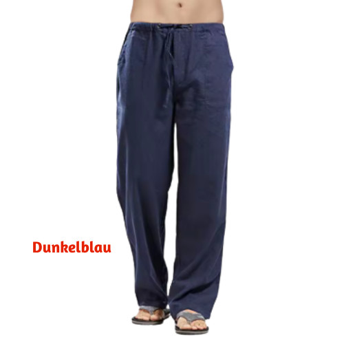 Herren leinenhose stoffhose - herren,