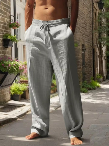 Leinenhose herren lang - herren,